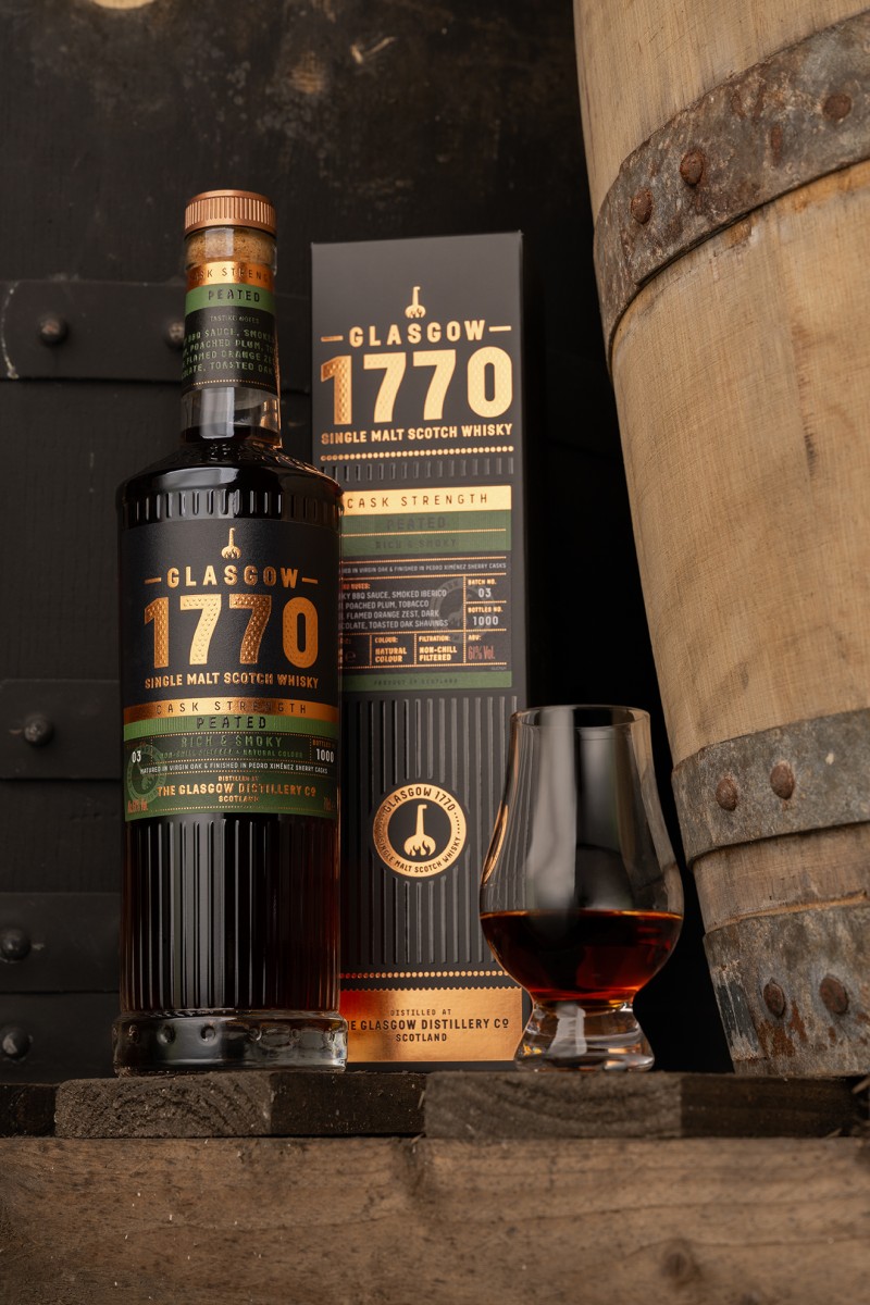 Glasgow 1770 Cask Strength Peated